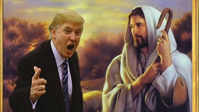 Is Trump Bizarro Jesus?