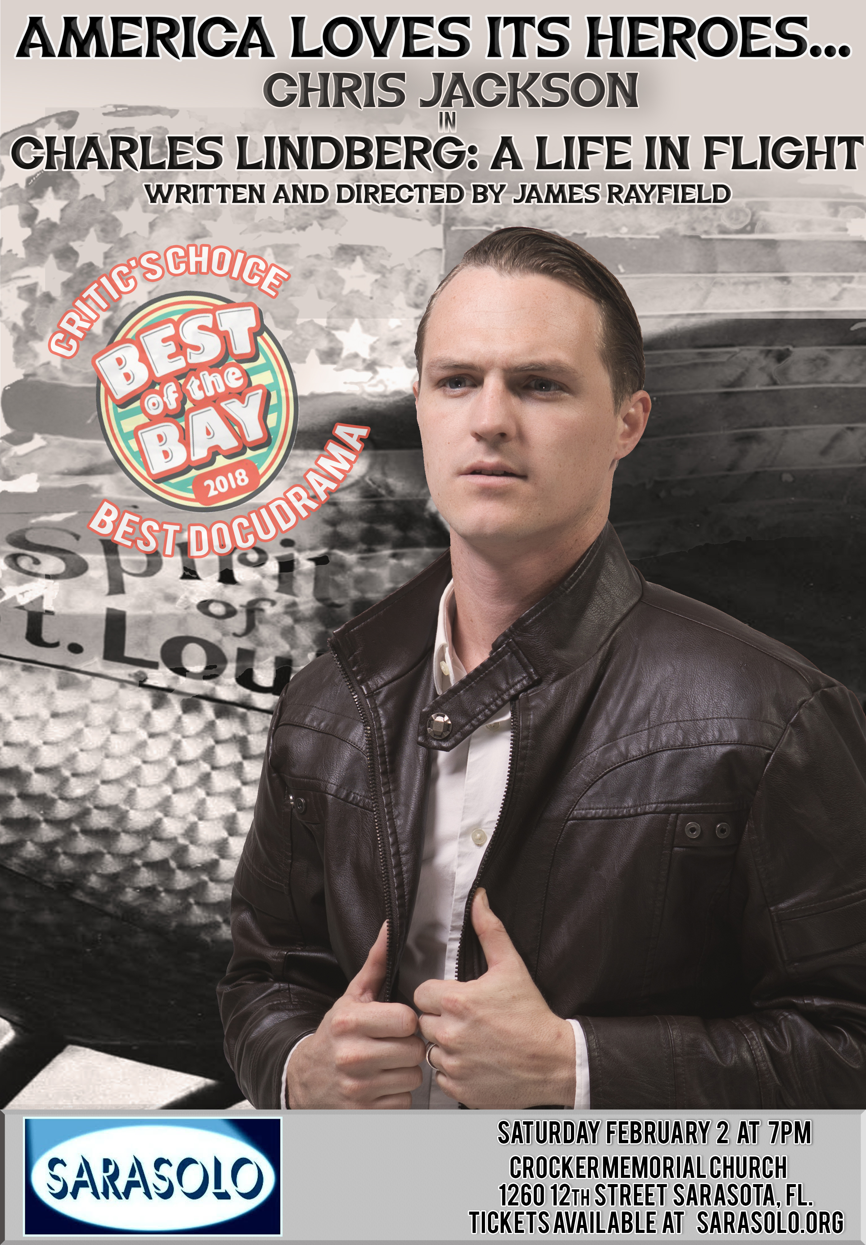 Charles Lindbergh Comes To The Sarasolo Festival