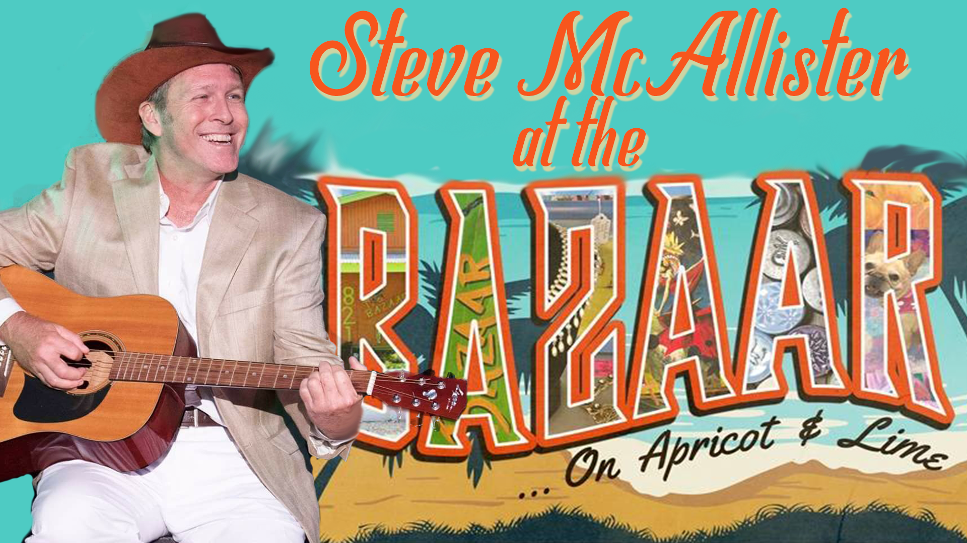 Steve Plays The Bazaar on Apricot and Lime