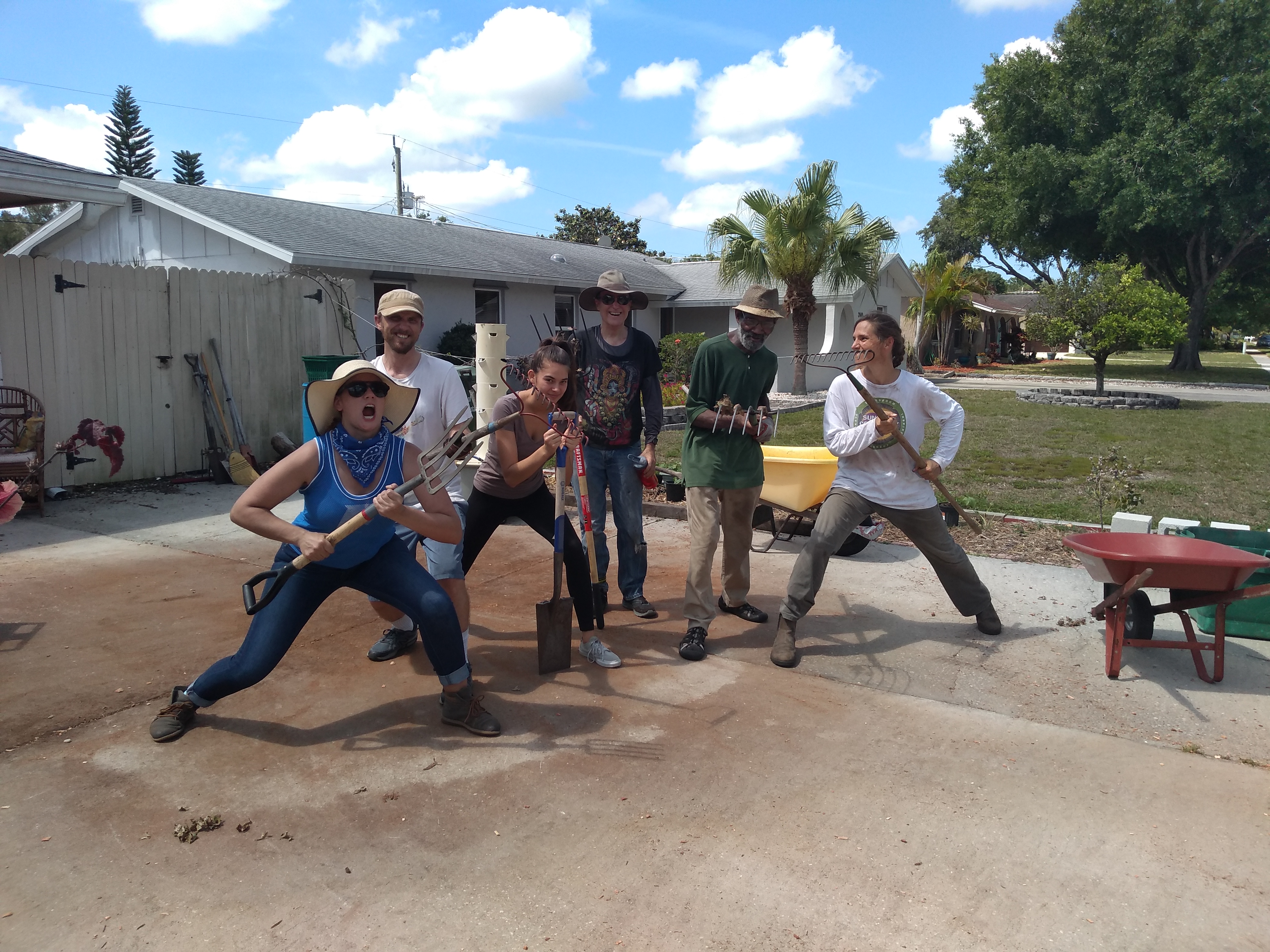 Novus Community House Spring Work Day