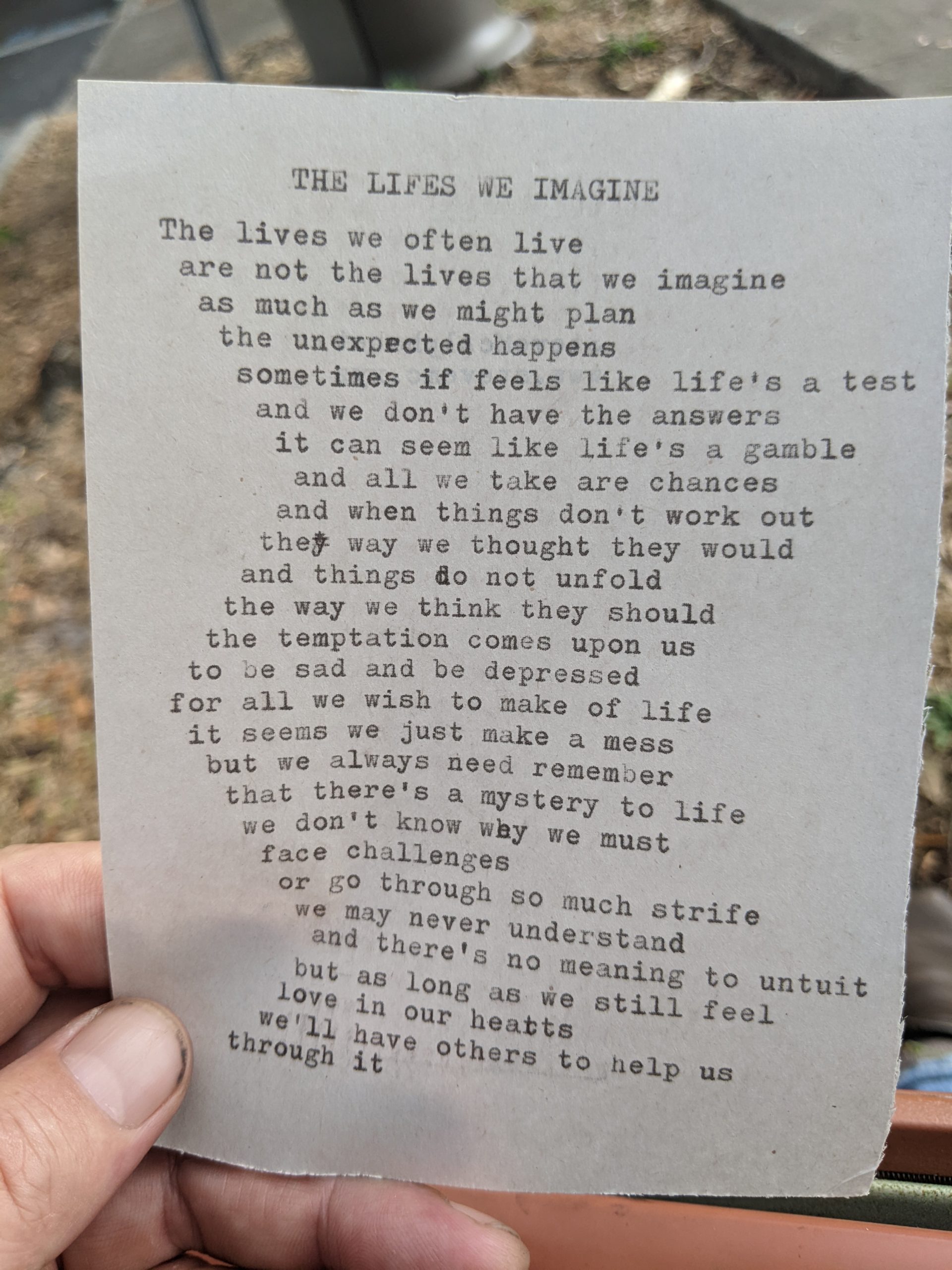 The Lives We Imagine